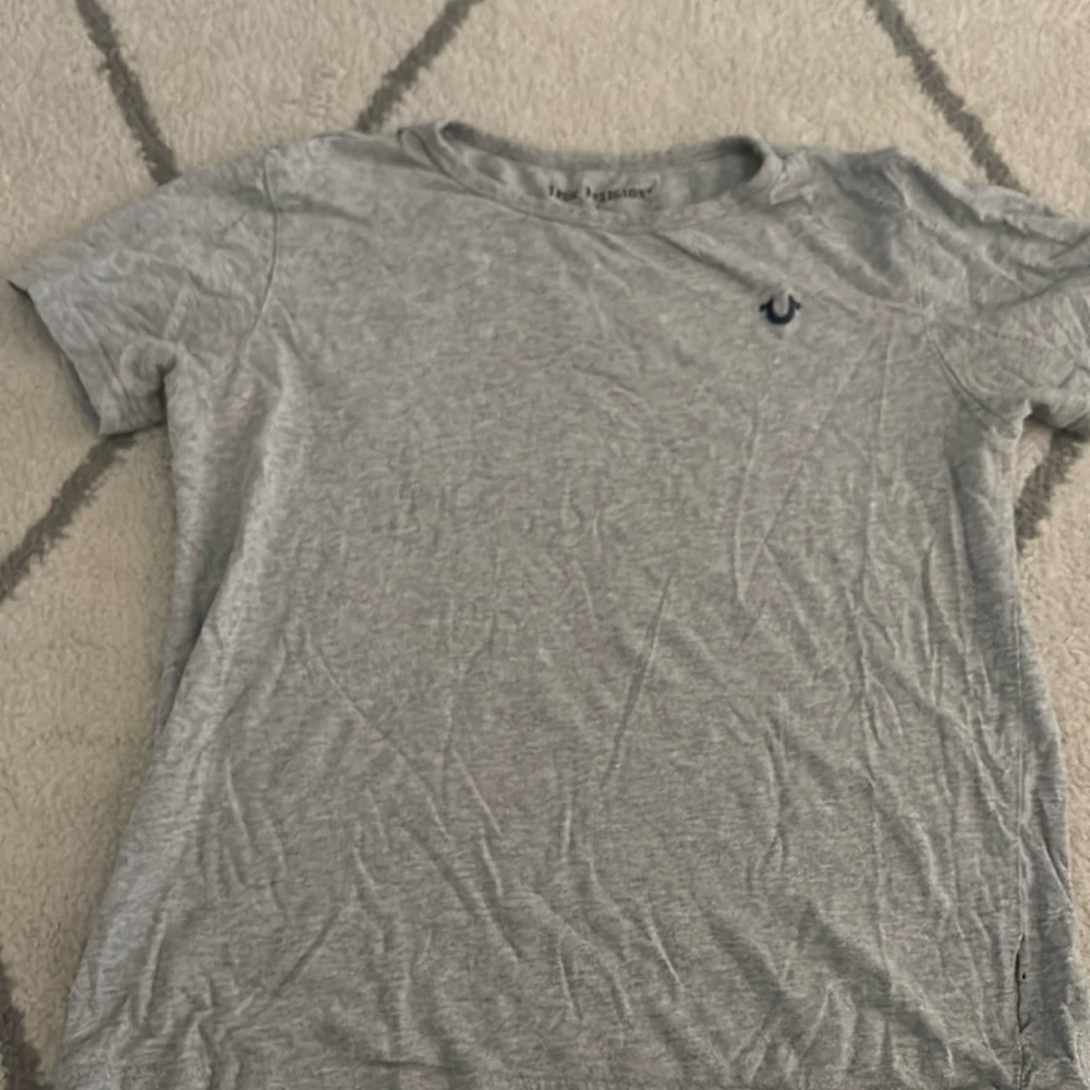 True religion kids Tshirt, (L 14-16) gray